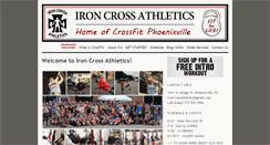 Desktop Screenshot of iron-cross-athletics.com